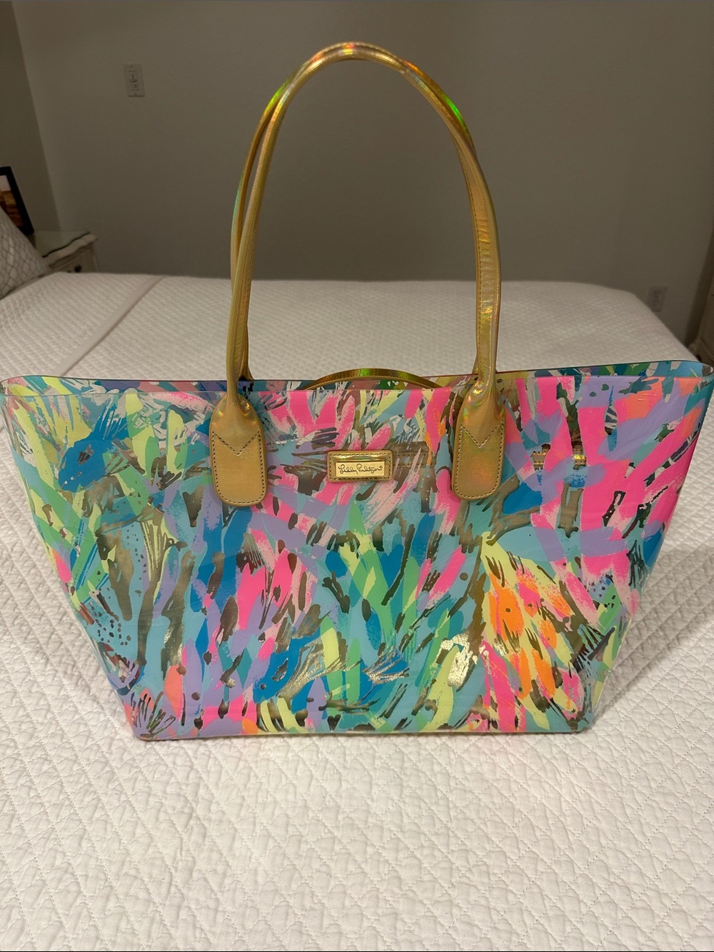 Lilly Pulitzer Beach and Bae Tote